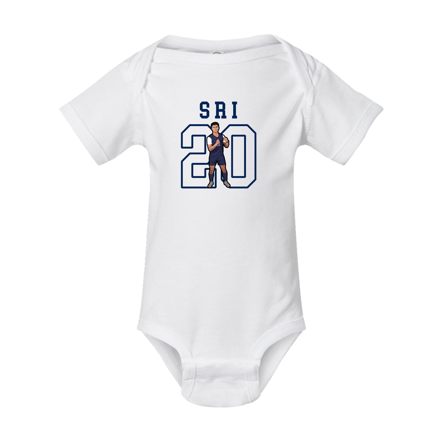 Baby Onesie — Shirsey in White