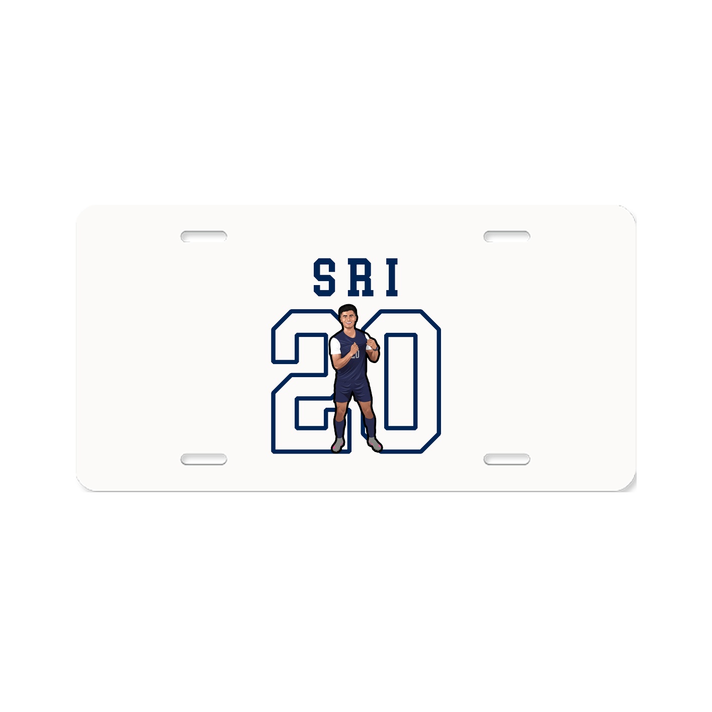 License Plate — Shirsey in Classic
