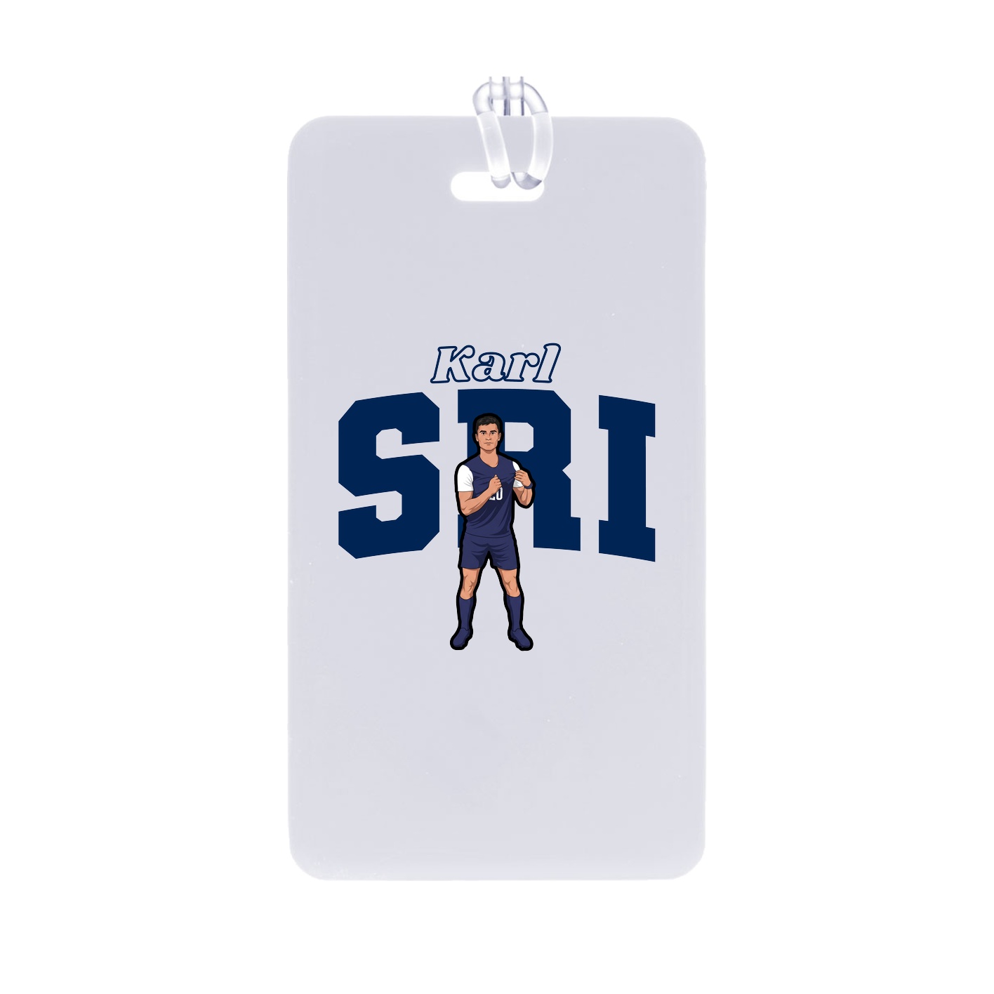 Bag Tag — Name Arch in Classic