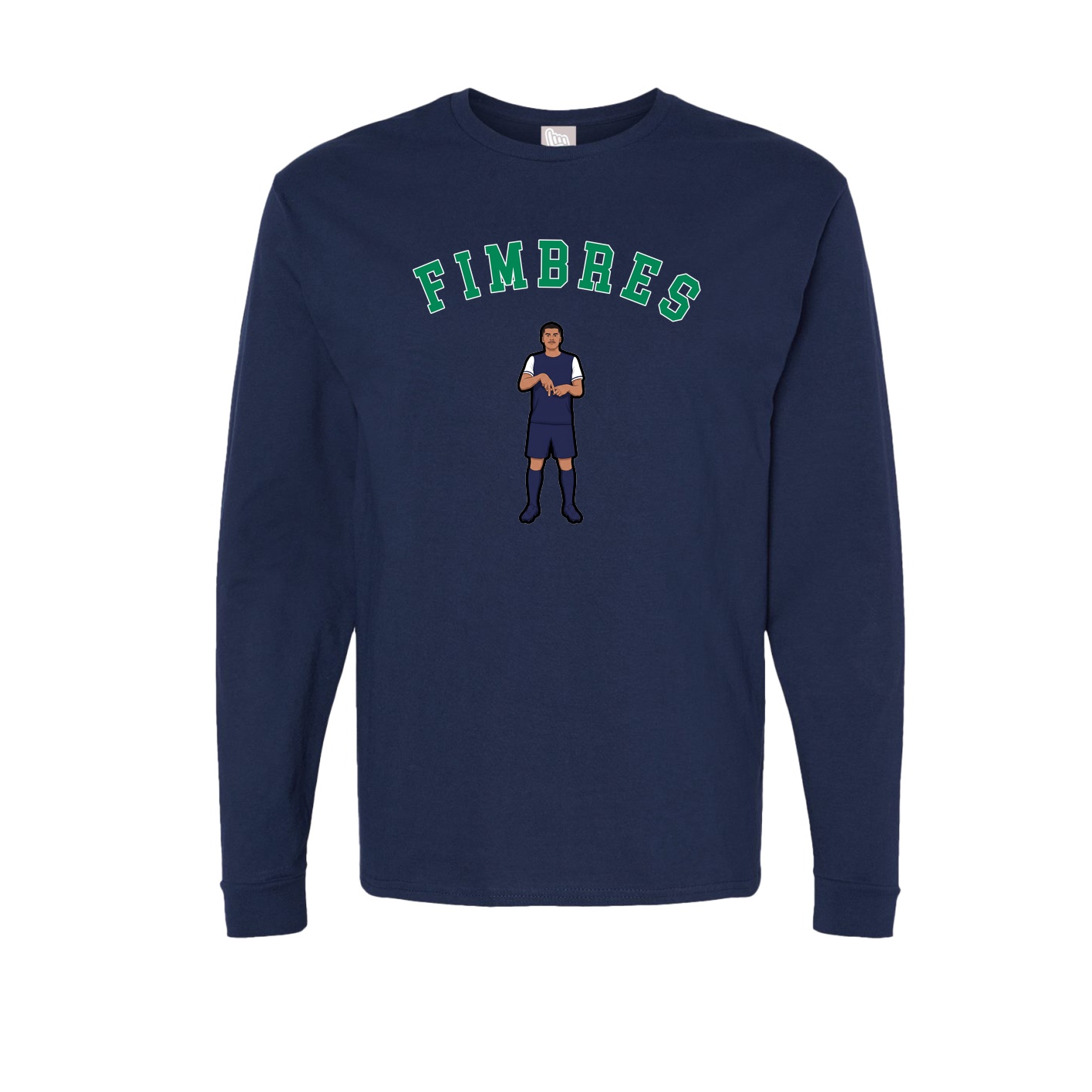 Long Sleeve Tee — Shirsey Arch in Navy