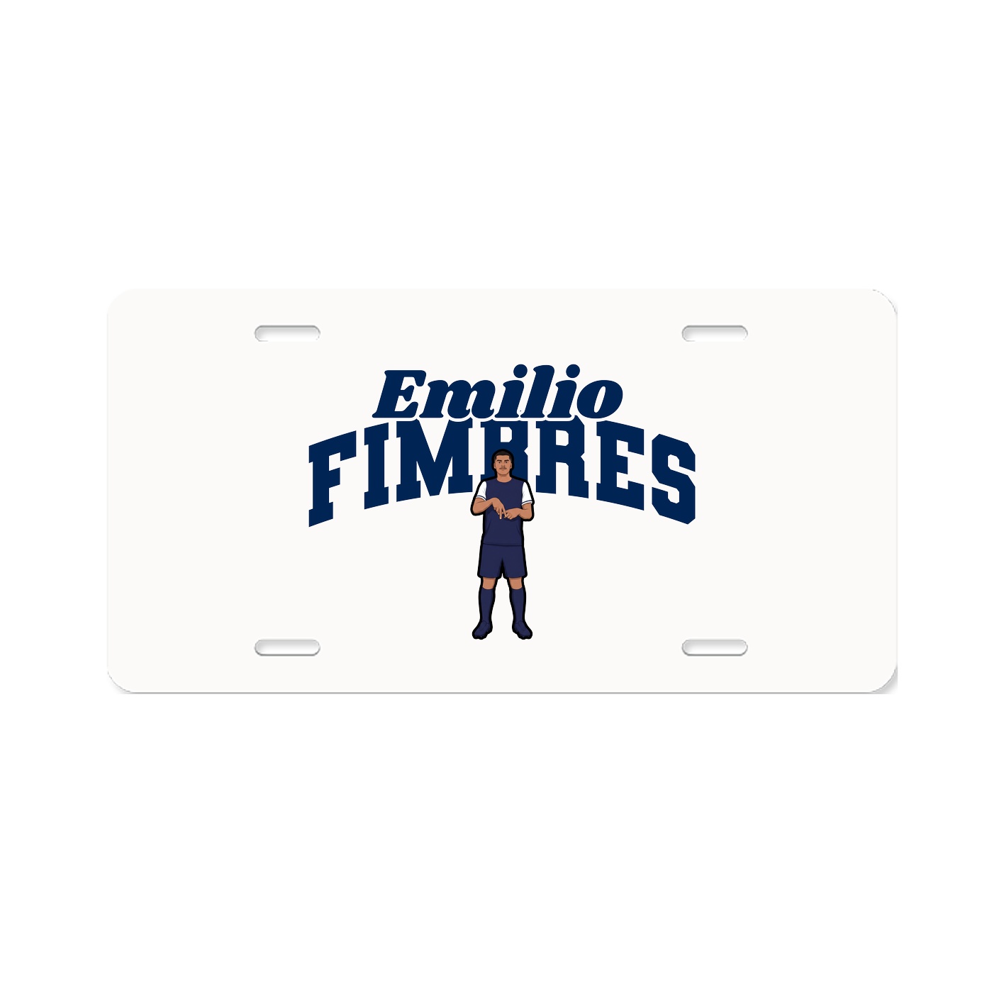 License Plate — Signature Arch in Classic