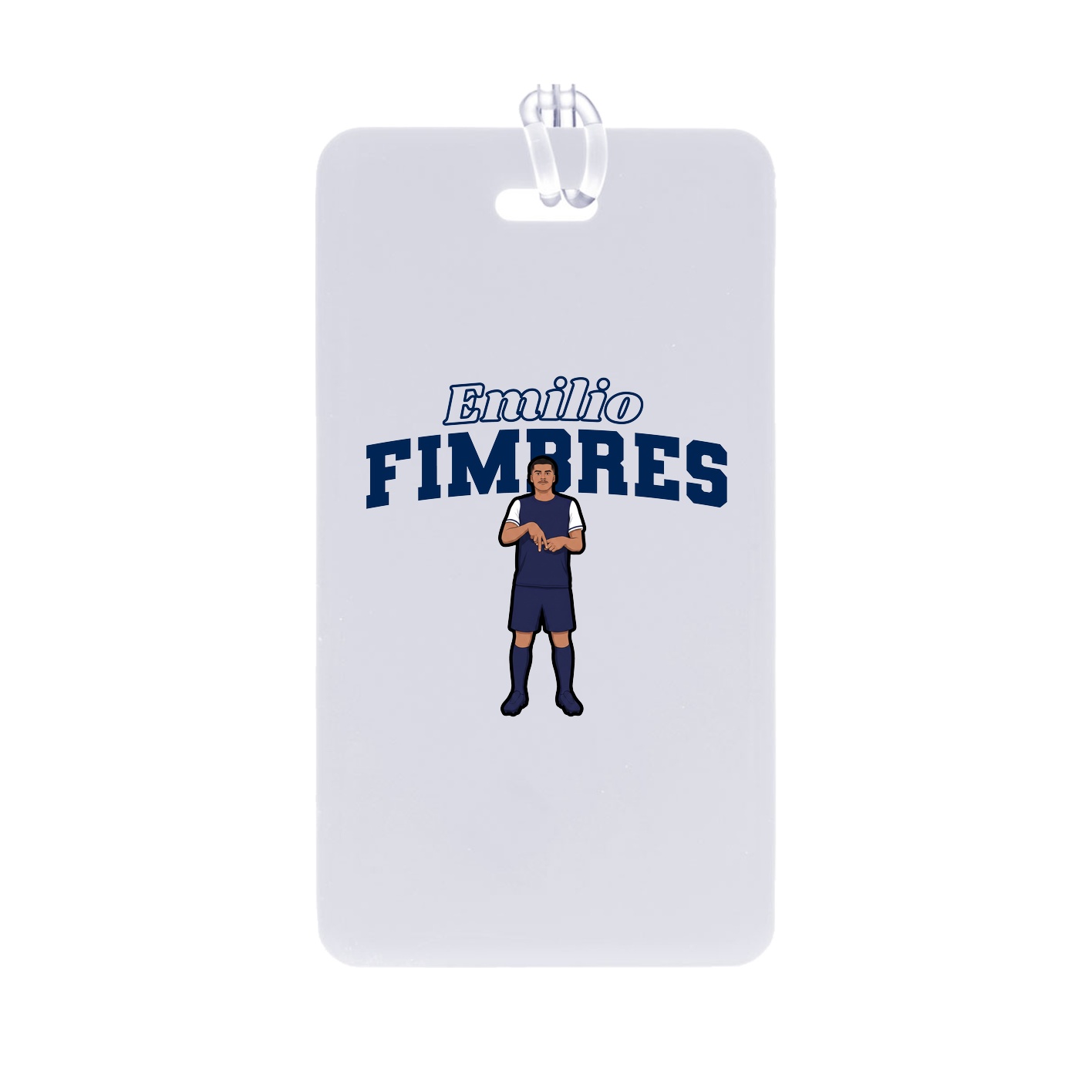 Bag Tag — Name Arch in Classic