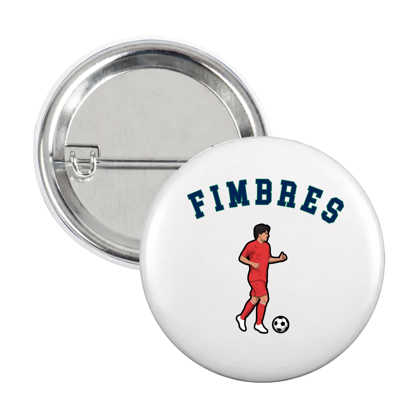 Game Day Button — Shirsey Arch in White