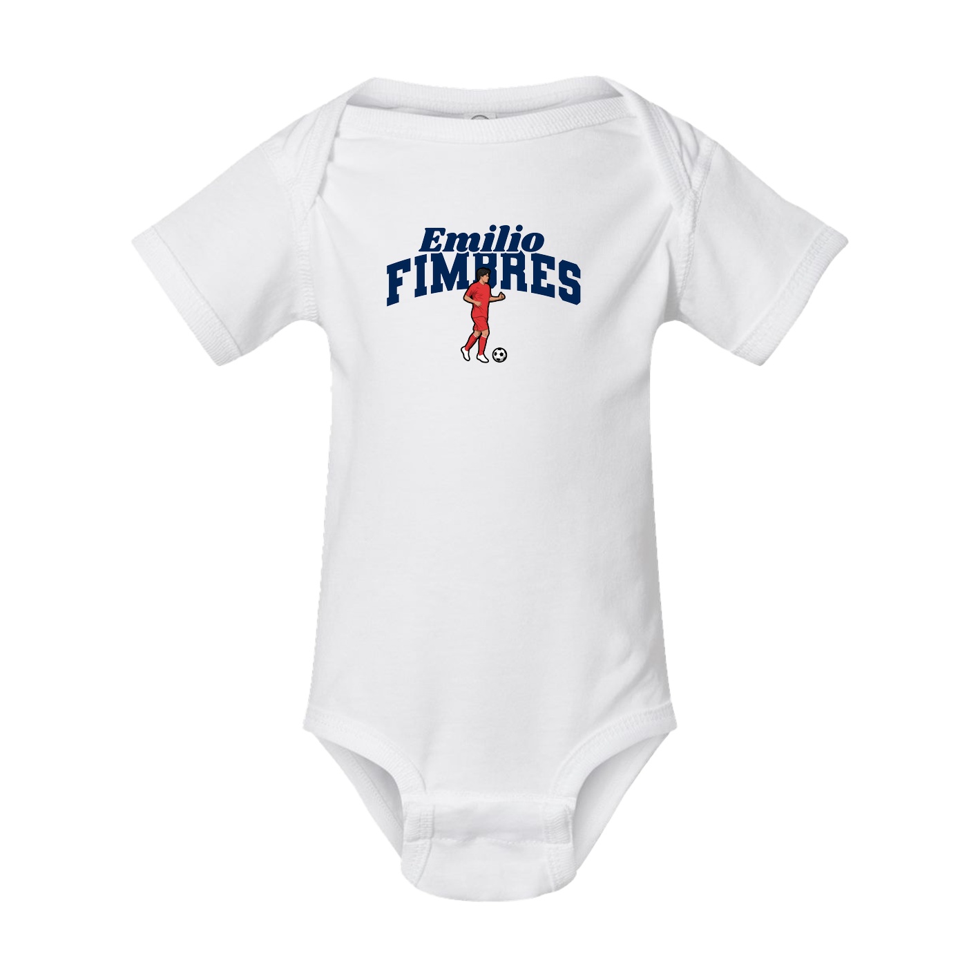Baby Onesie — Signature Arch in White