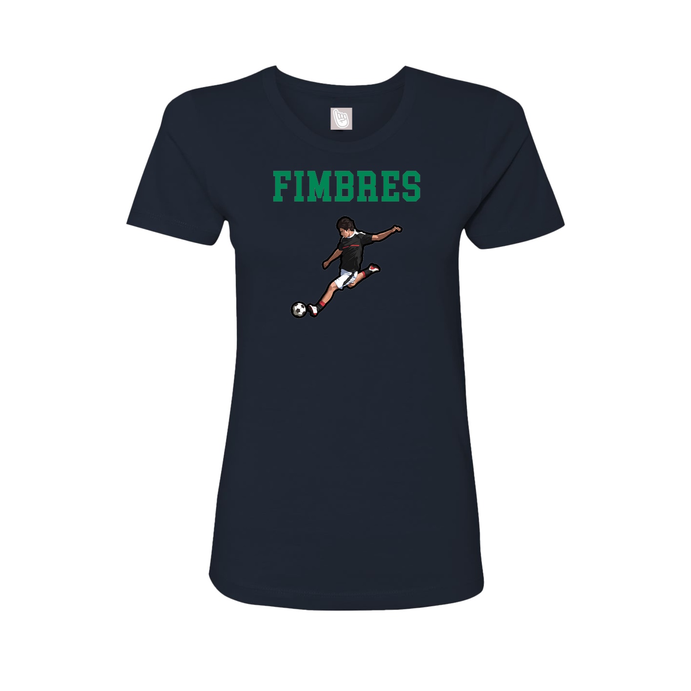 Fitted Women's Tee — Shirsey in Navy