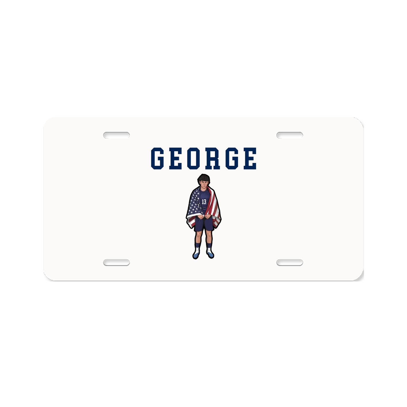 License Plate — Shirsey in Classic