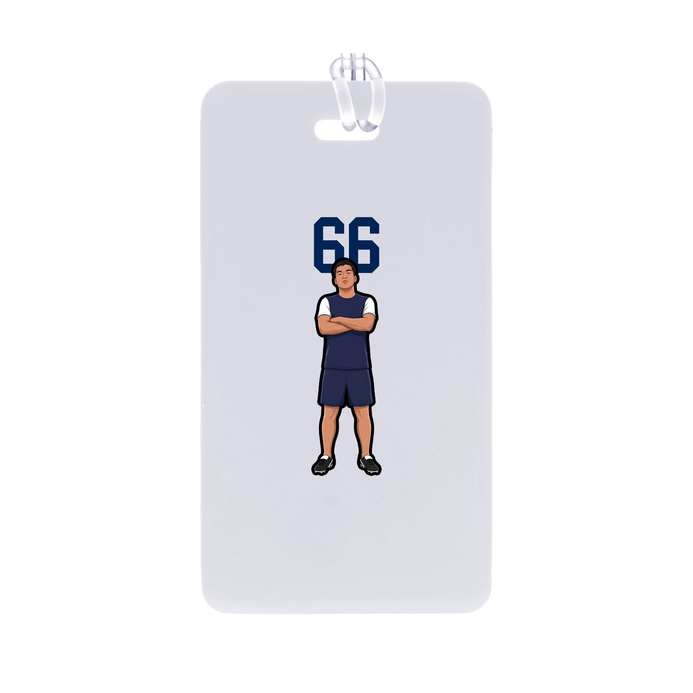 Bag Tag — Number Top in Classic