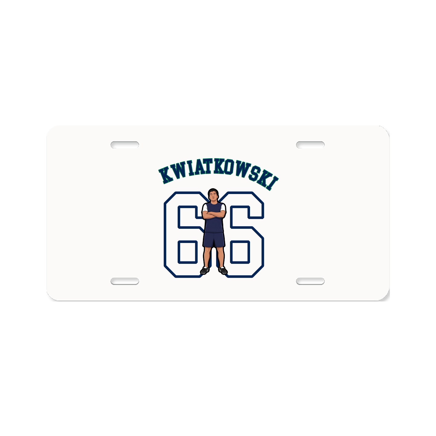 License Plate — Shirsey Arch in Classic