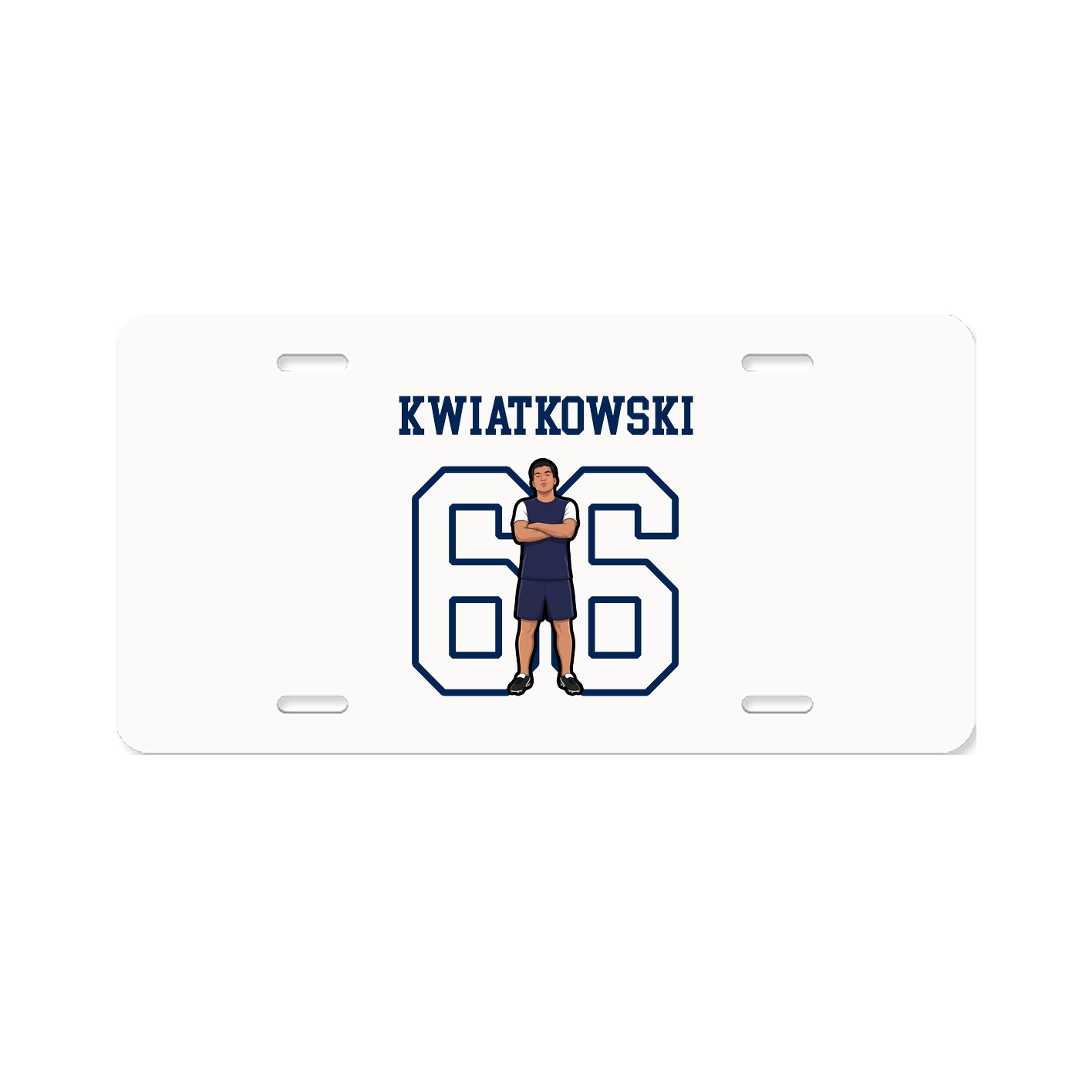 License Plate — Shirsey in Classic