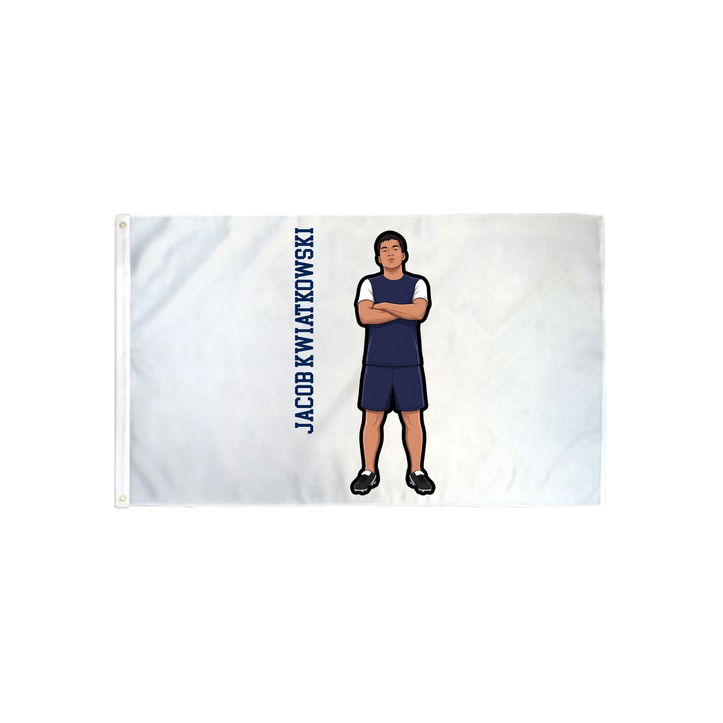 3x5 Flag — Name Vertical in Classic