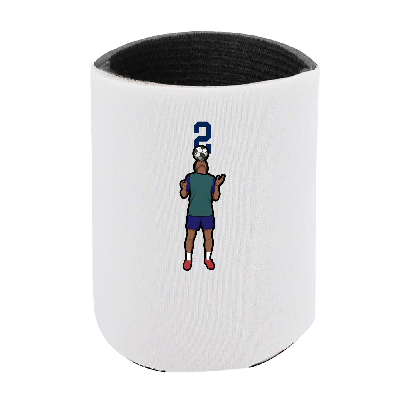Can Holder — Number Top in White