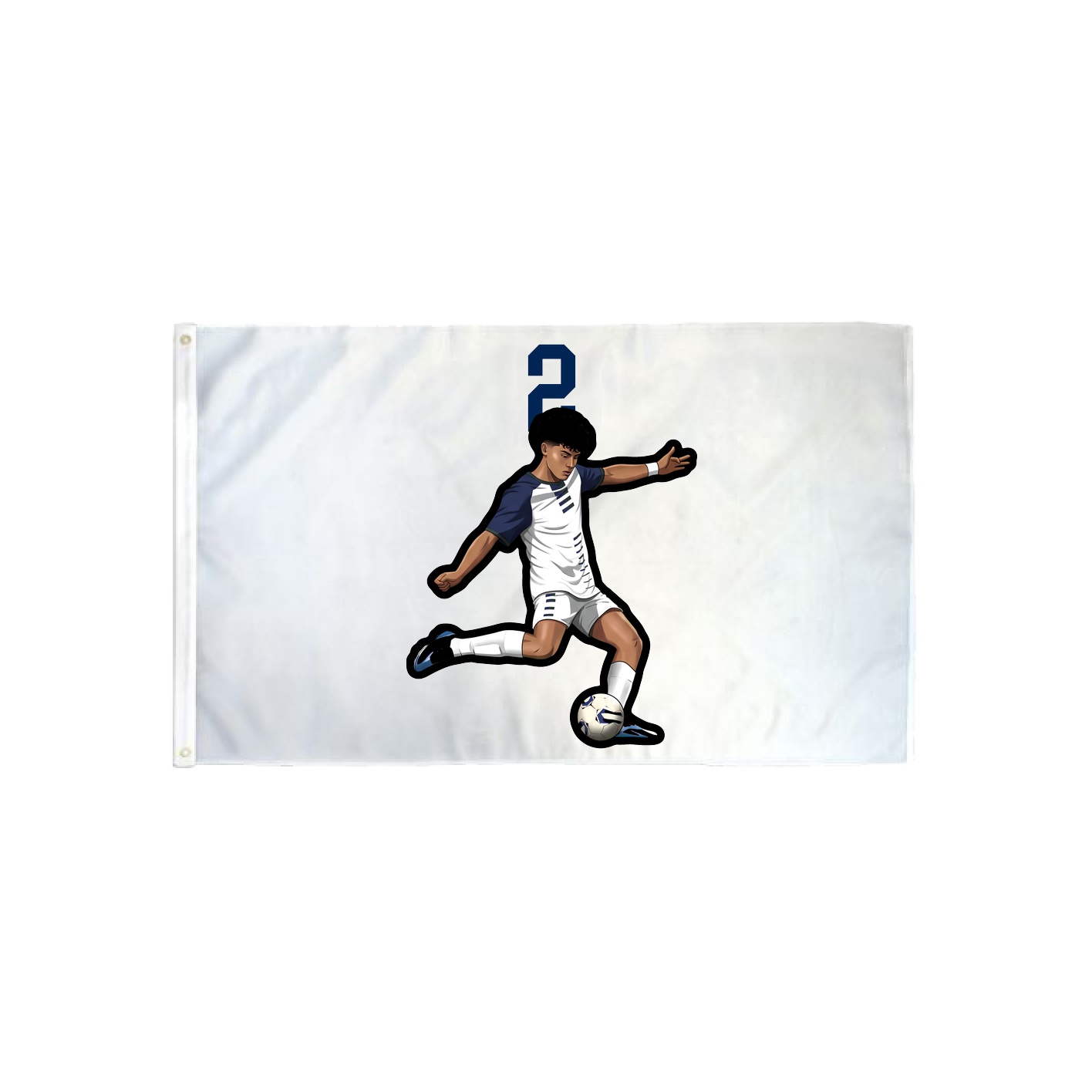 3x5 Flag — Number Top in Classic