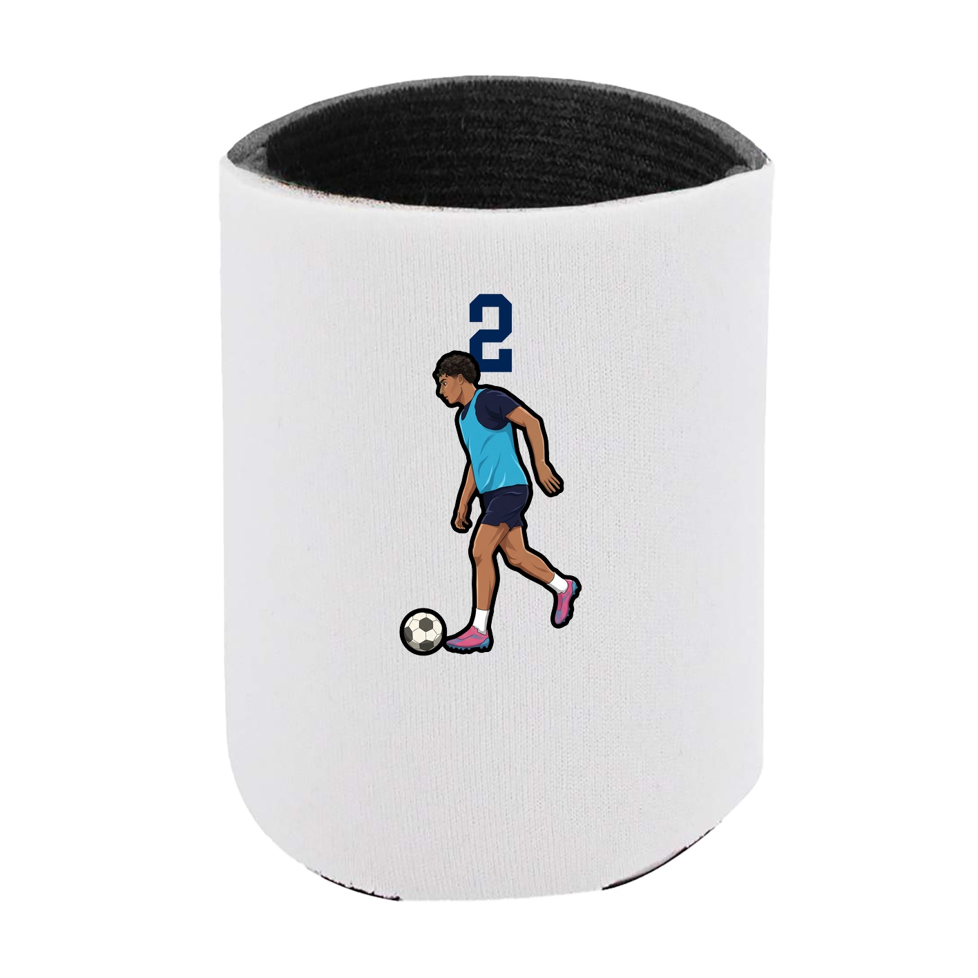 Can Holder — Number Top in White