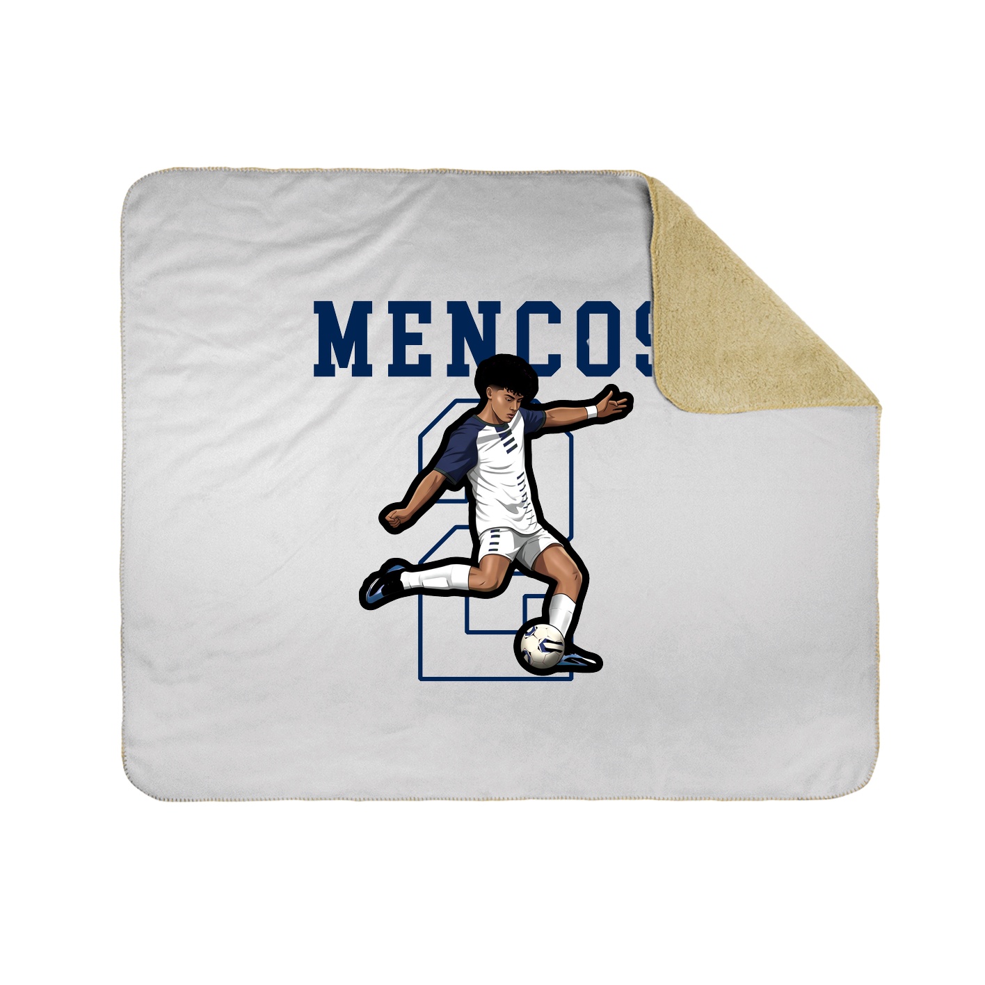 50x60 Sherpa Lined Throw Blanket