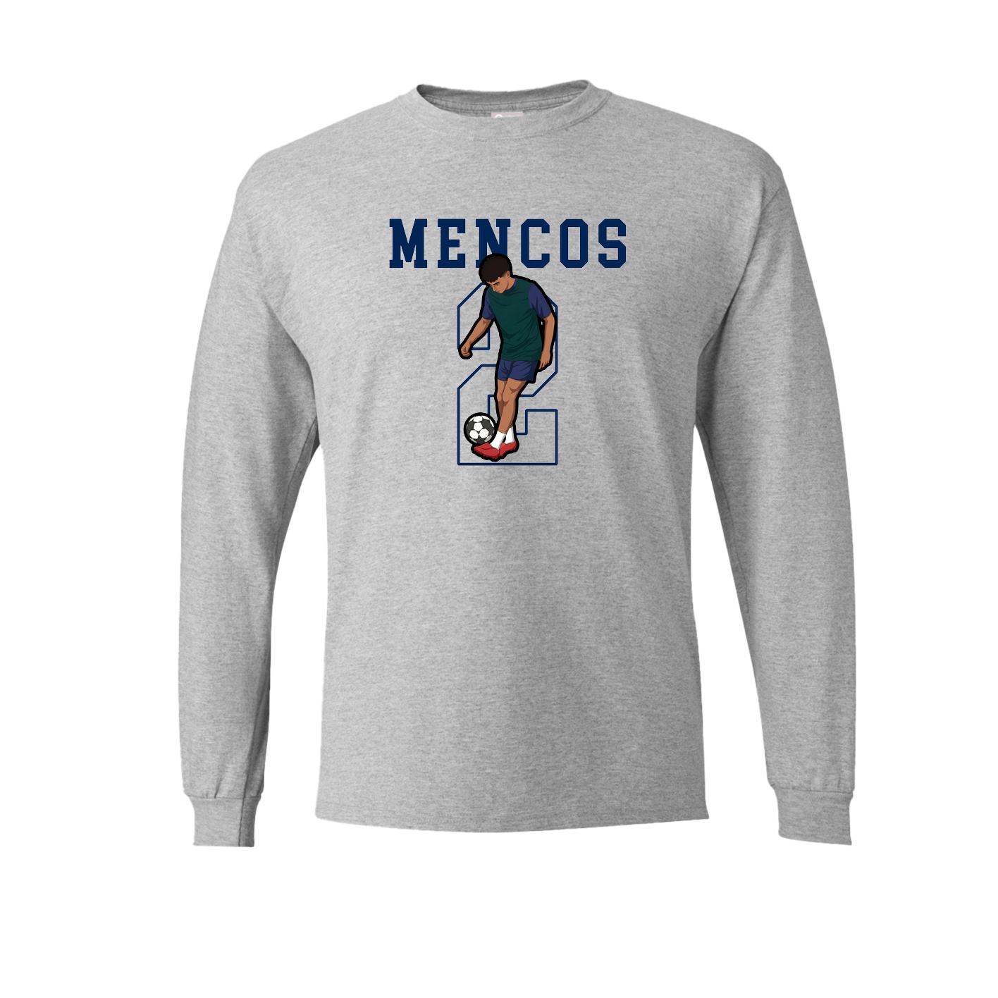 Long Sleeve Tee — Shirsey in Grey