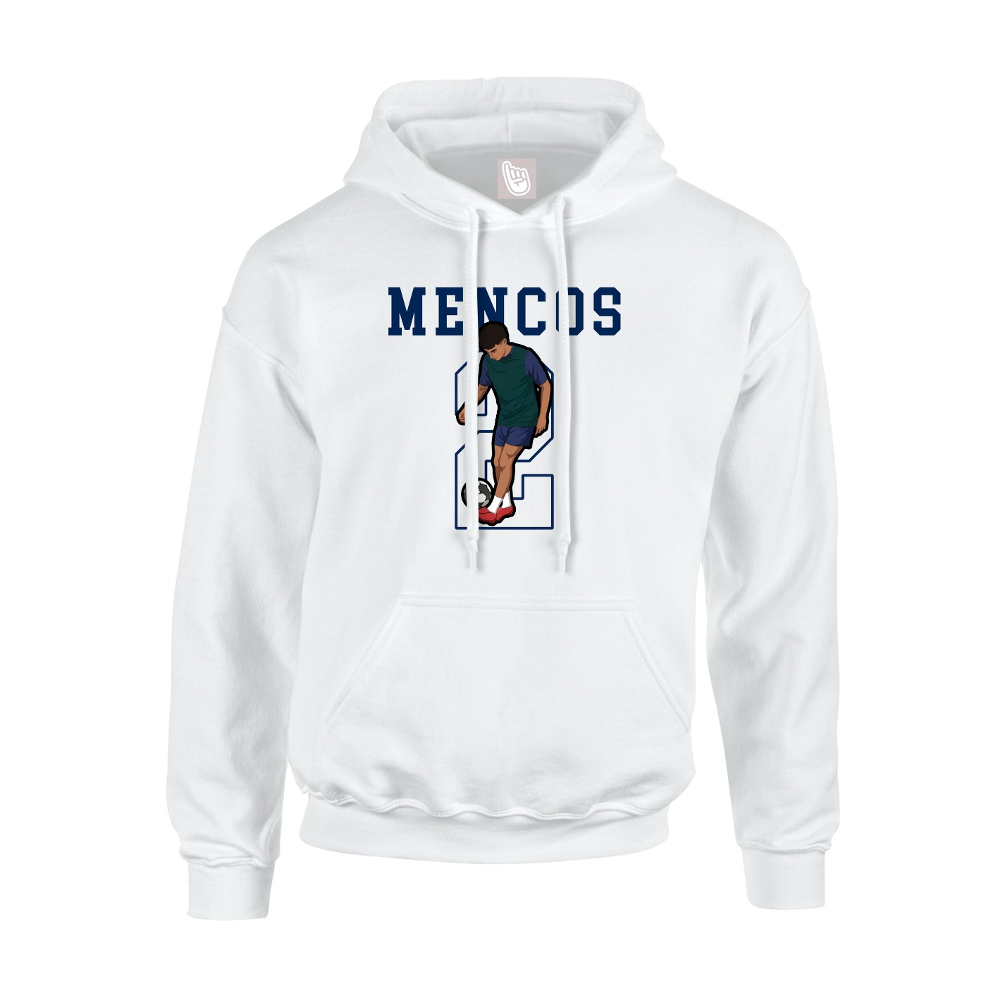 Hoodie — Shirsey in White