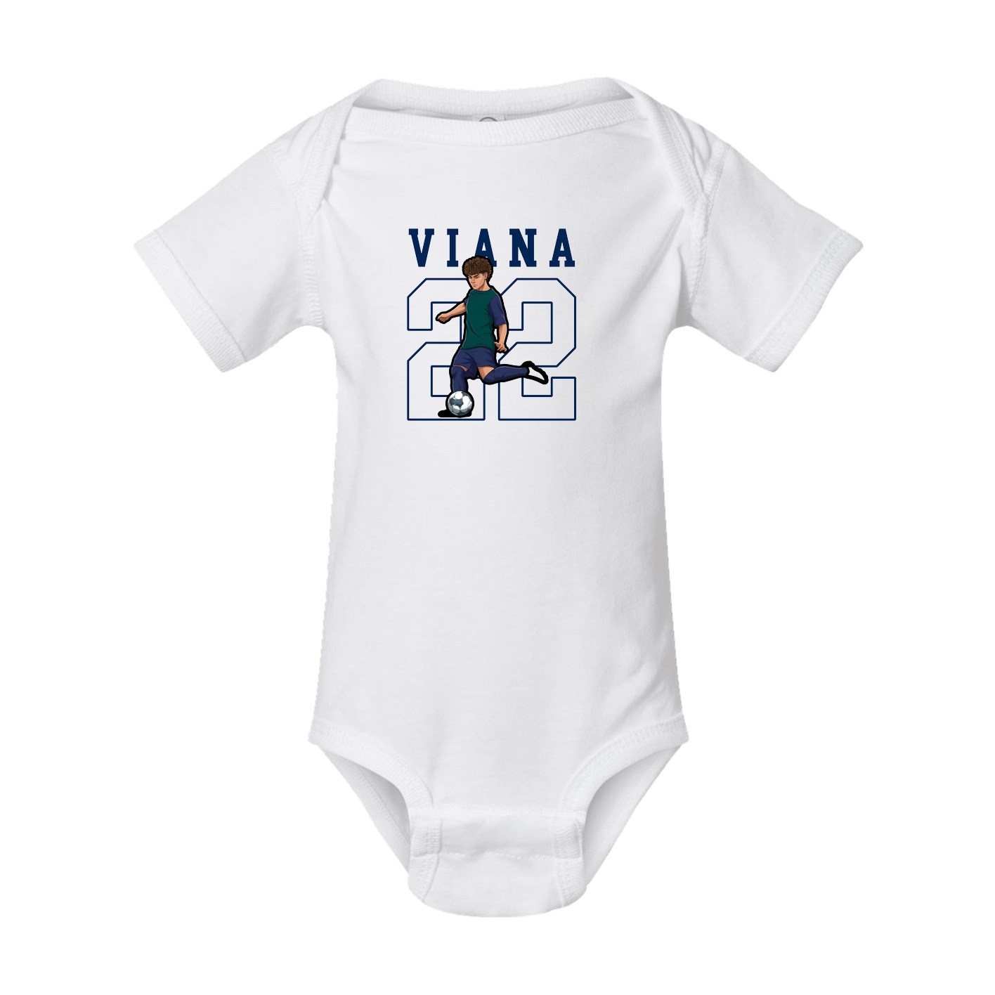 Baby Onesie — Shirsey in White