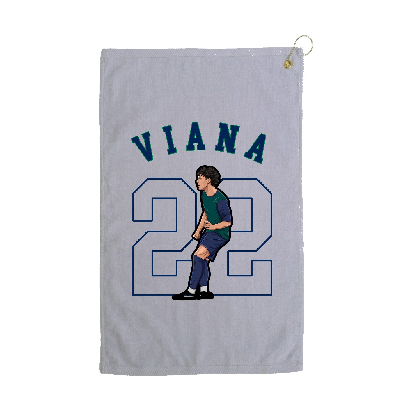 Golf Towel — Shirsey Arch in Grey