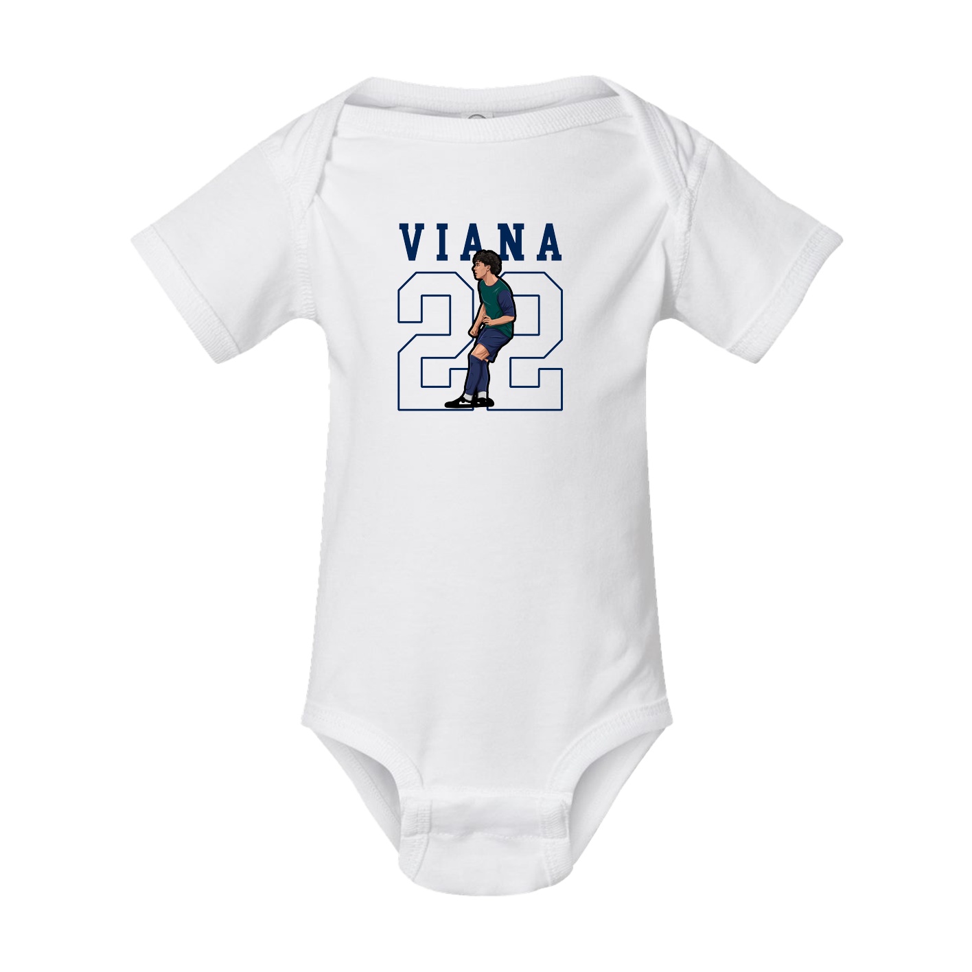Baby Onesie — Shirsey in White