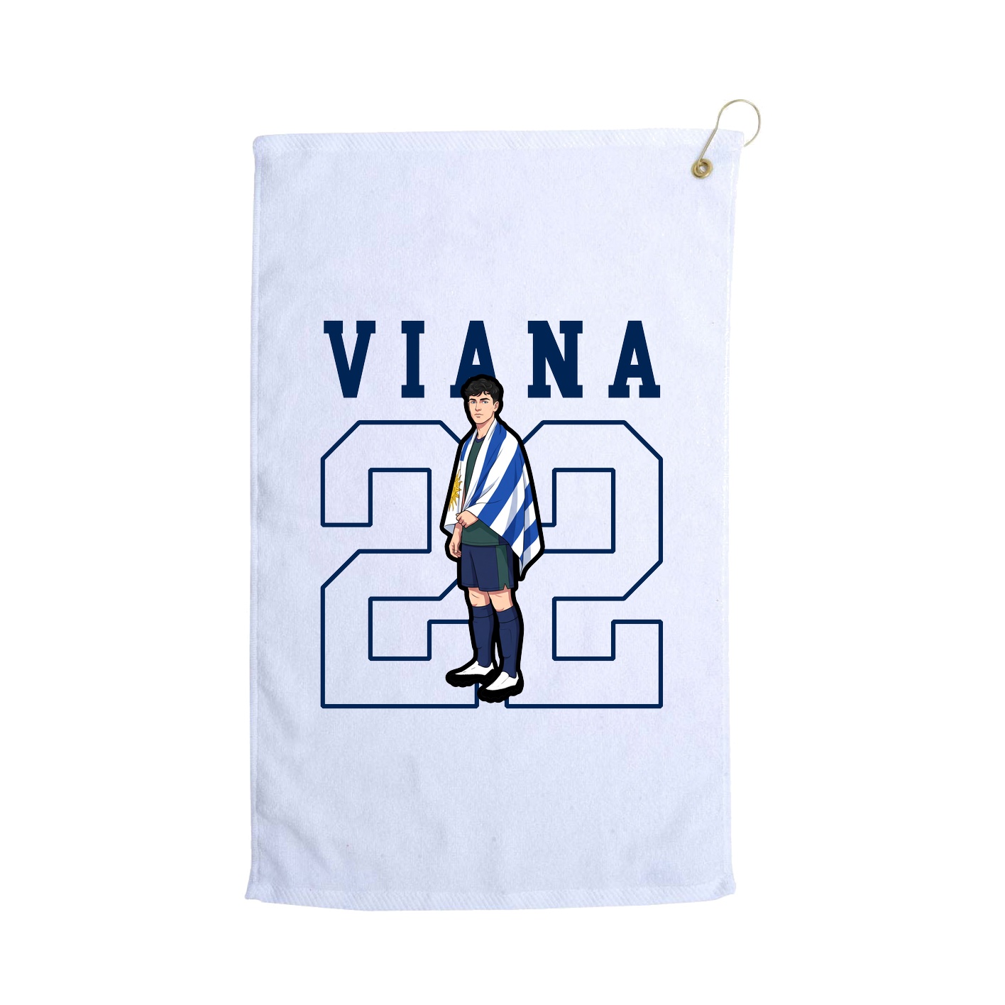 Golf Towel — Shirsey in White