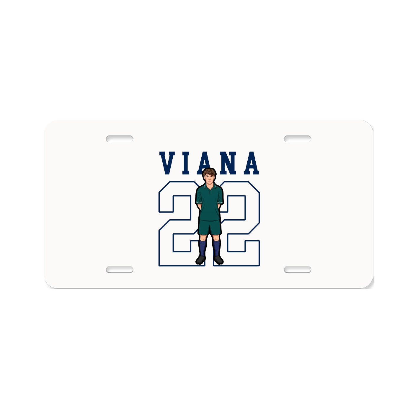 License Plate — Shirsey in Classic