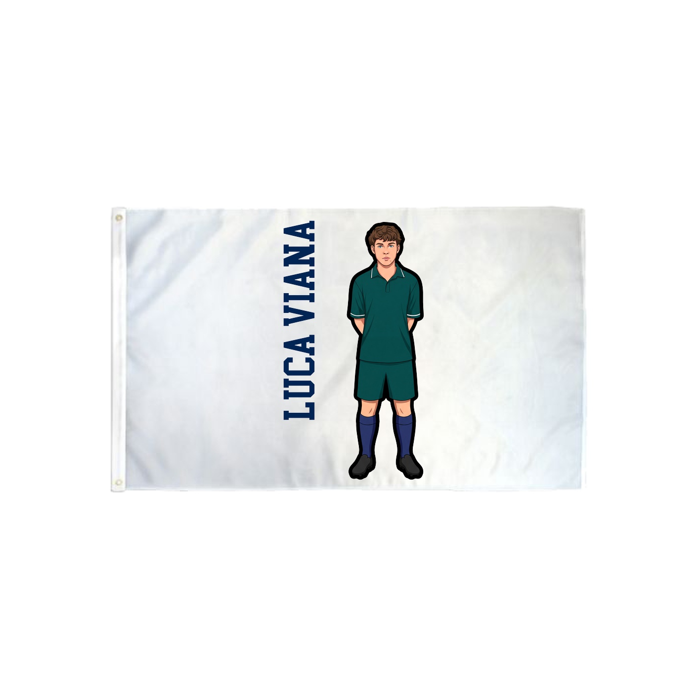 3x5 Flag — Name Vertical in Classic