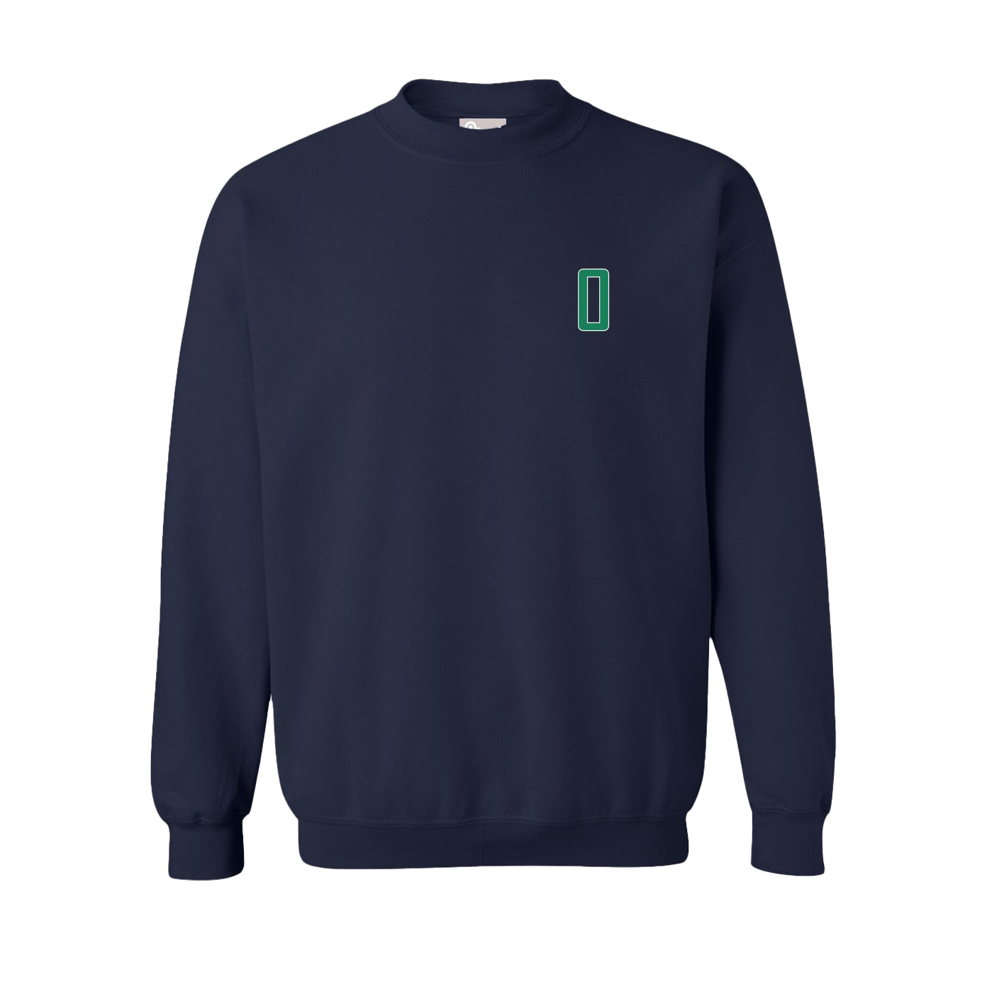 Fleece Crew — Front Shirsy in Navy