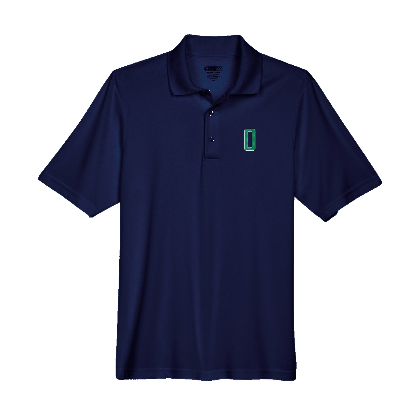Performance Polo — Front Shirsy in Navy