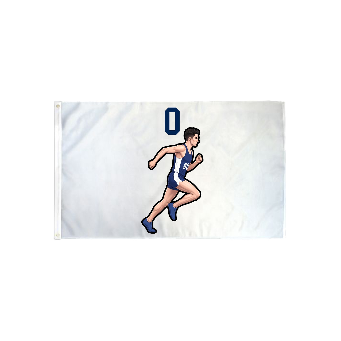 3x5 Flag — Number Top in Classic