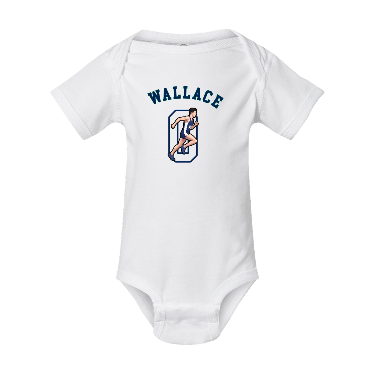 Baby Onesie — Shirsey Arch in White