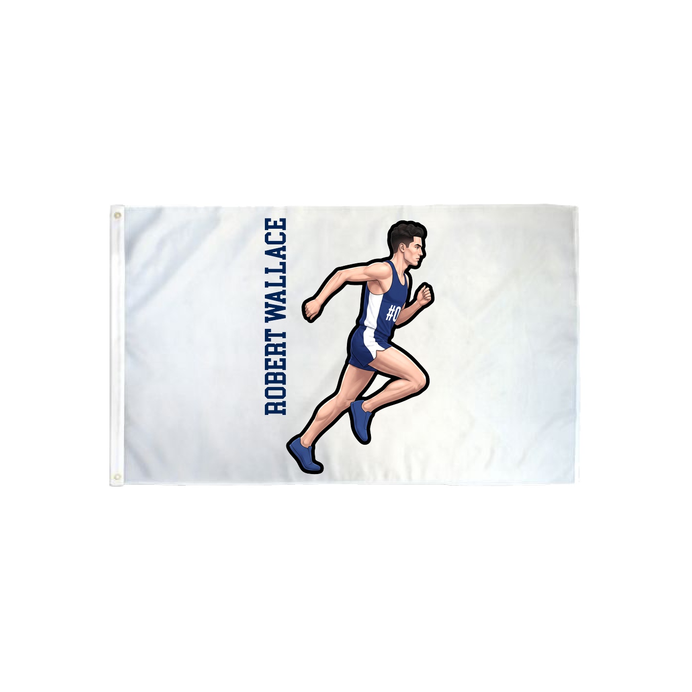 3x5 Flag — Name Vertical in Classic