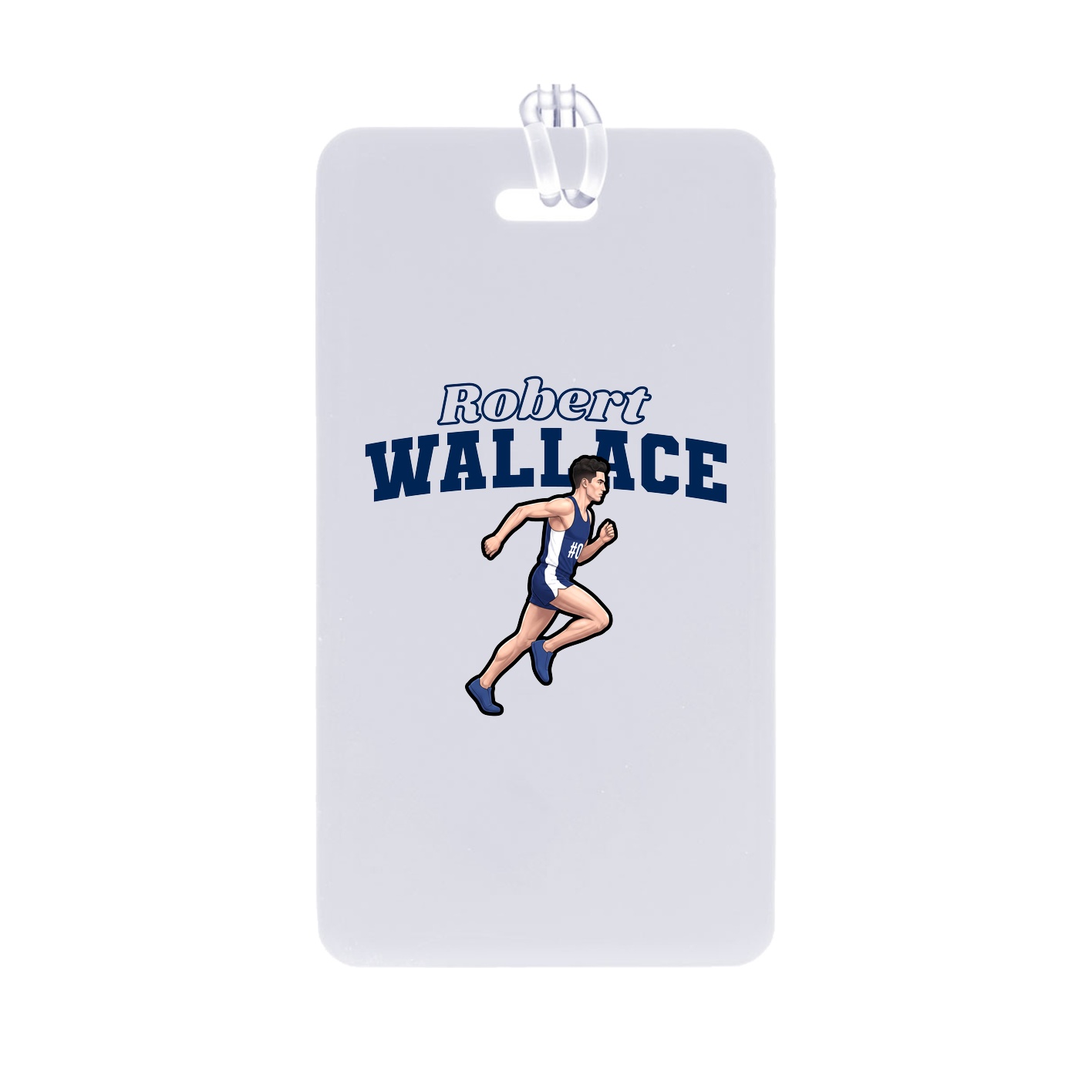 Bag Tag — Name Arch in Classic