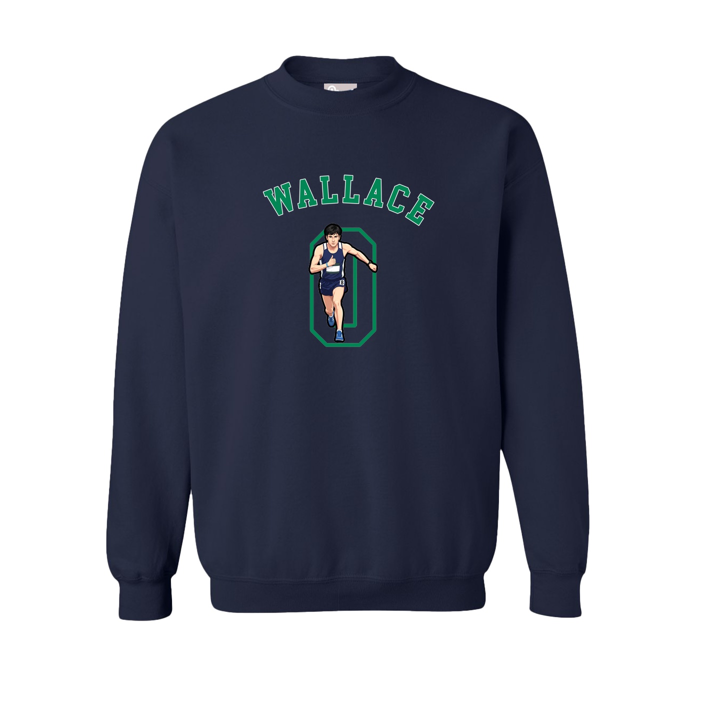 Fleece Crew — Shirsey Arch in Navy