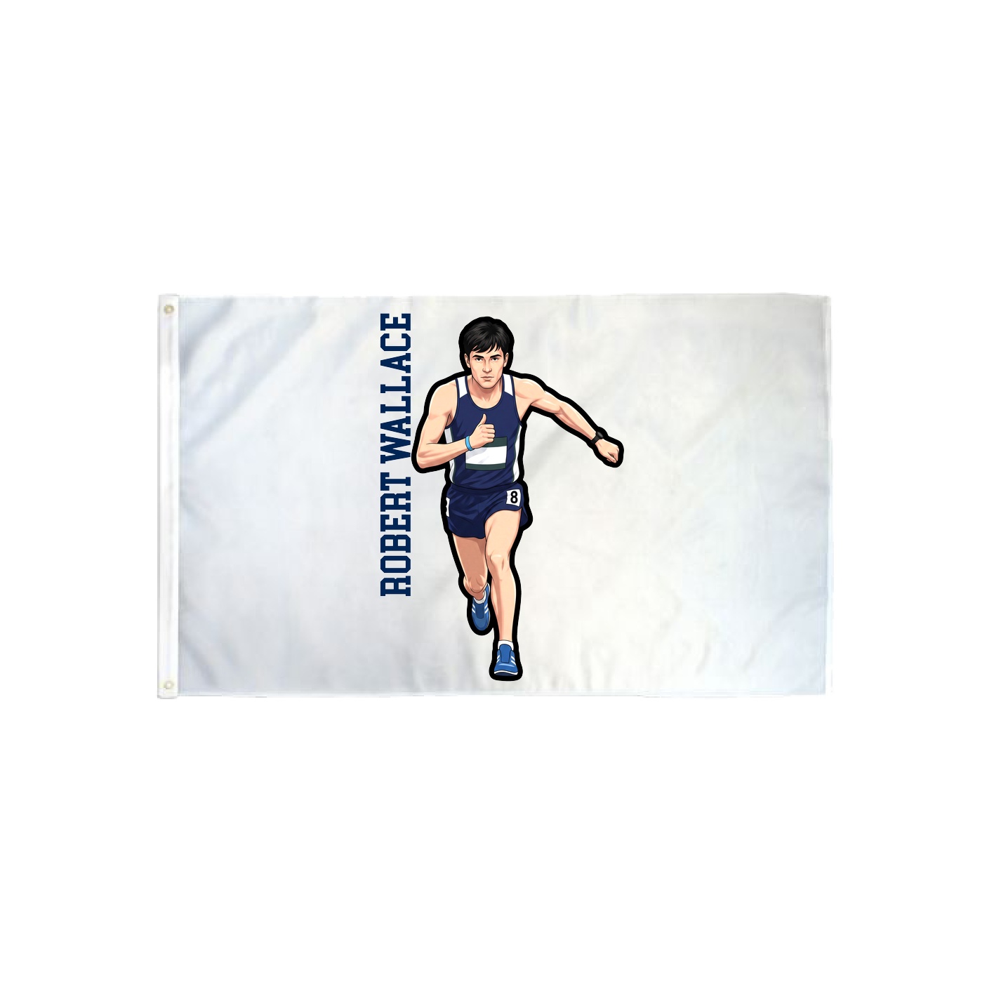 3x5 Flag — Name Vertical in Classic