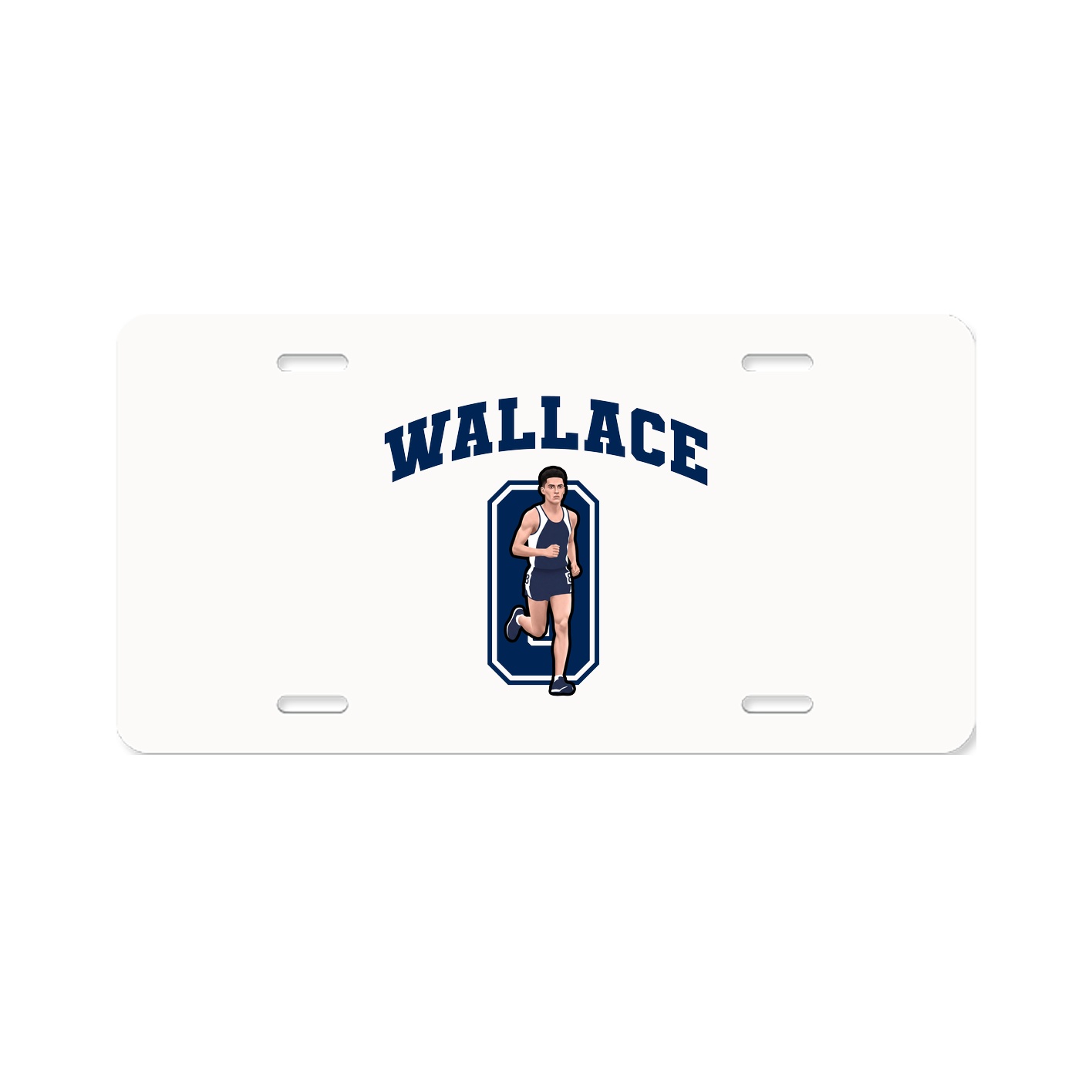 License Plate — Number in Classic