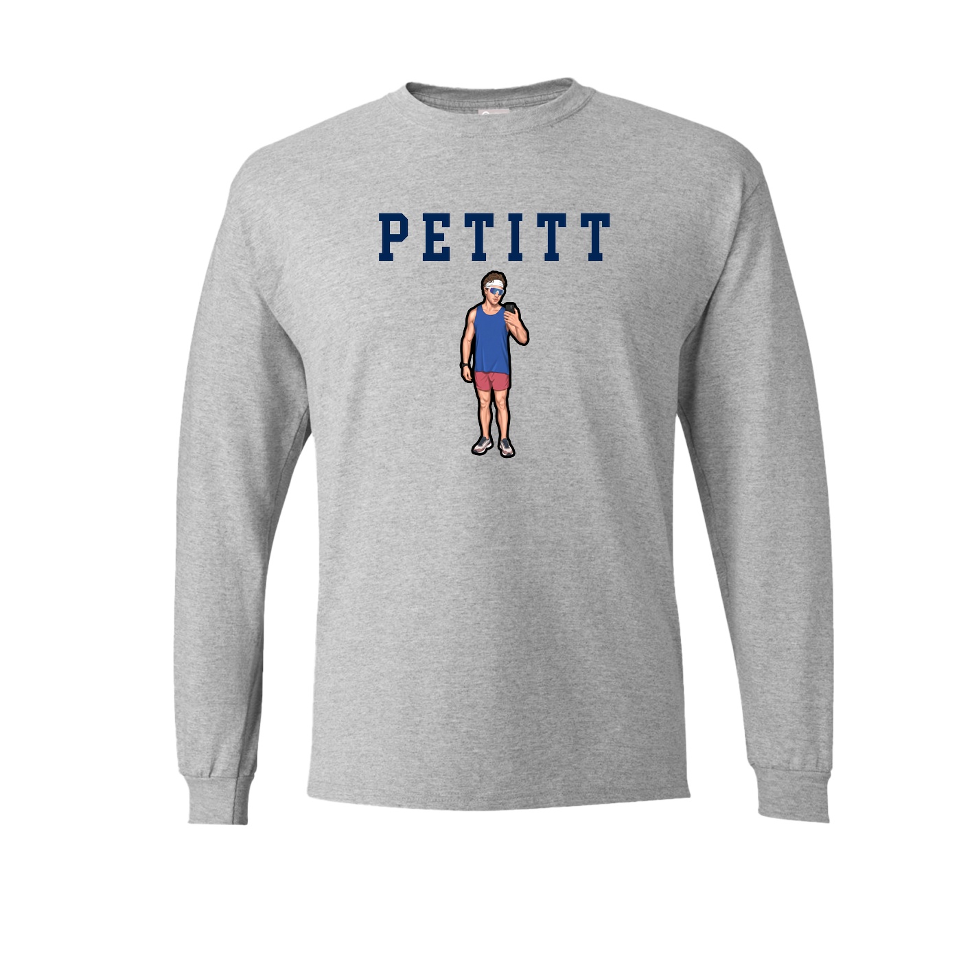 Long Sleeve Tee — Shirsey in Grey