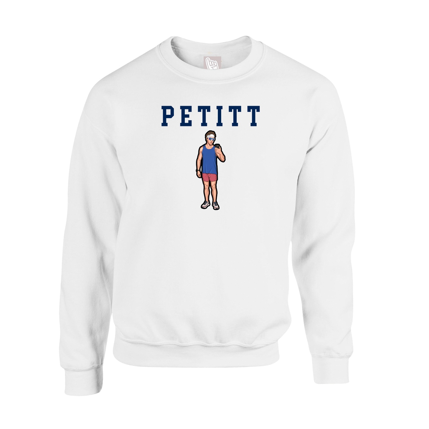 Fleece Crew — Shirsey in White