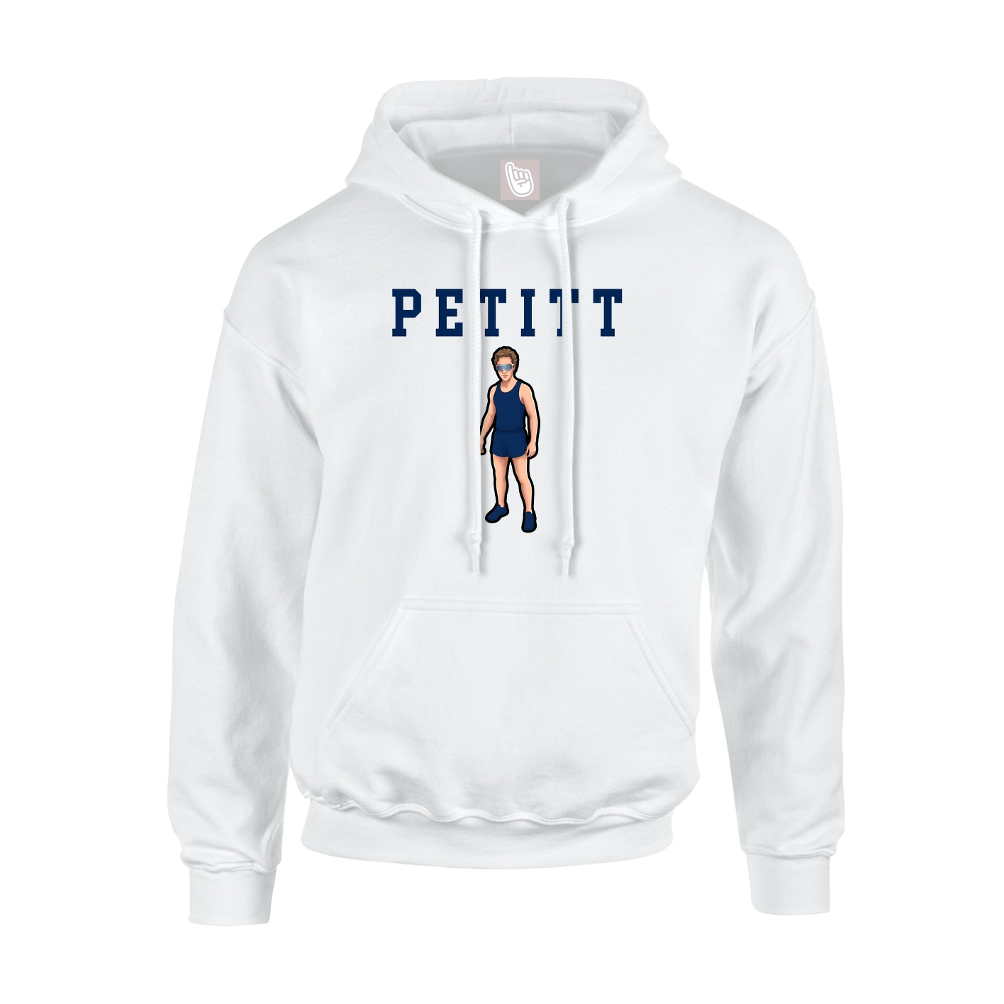 Hoodie — Shirsey in White