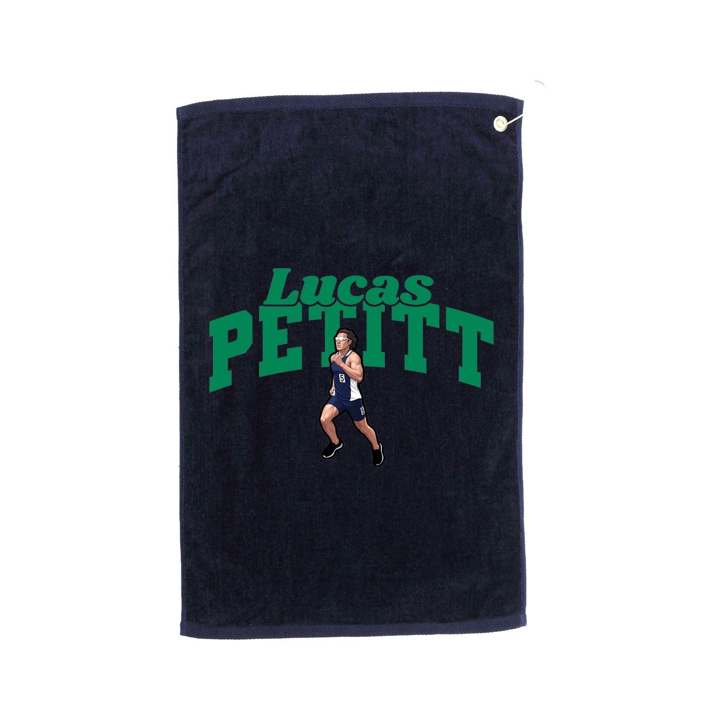 Golf Towel — Signature Arch in Navy