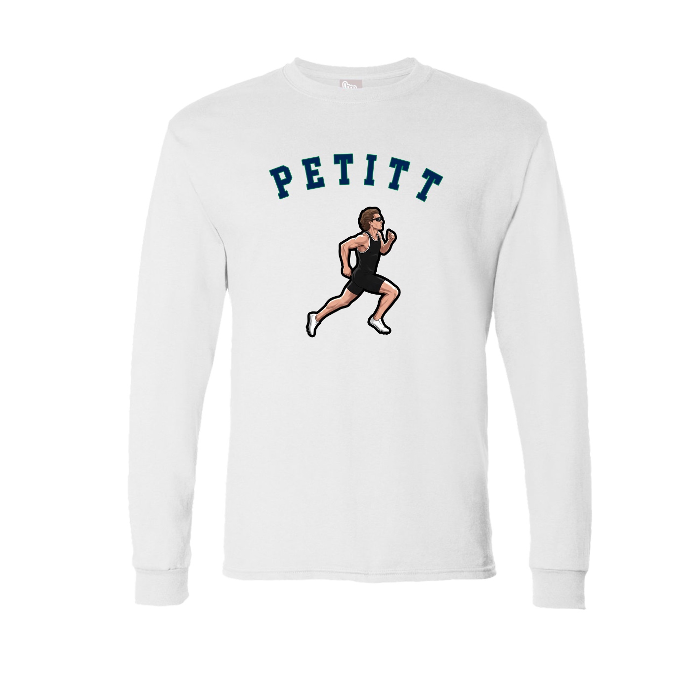 Long Sleeve Tee — Shirsey Arch in White