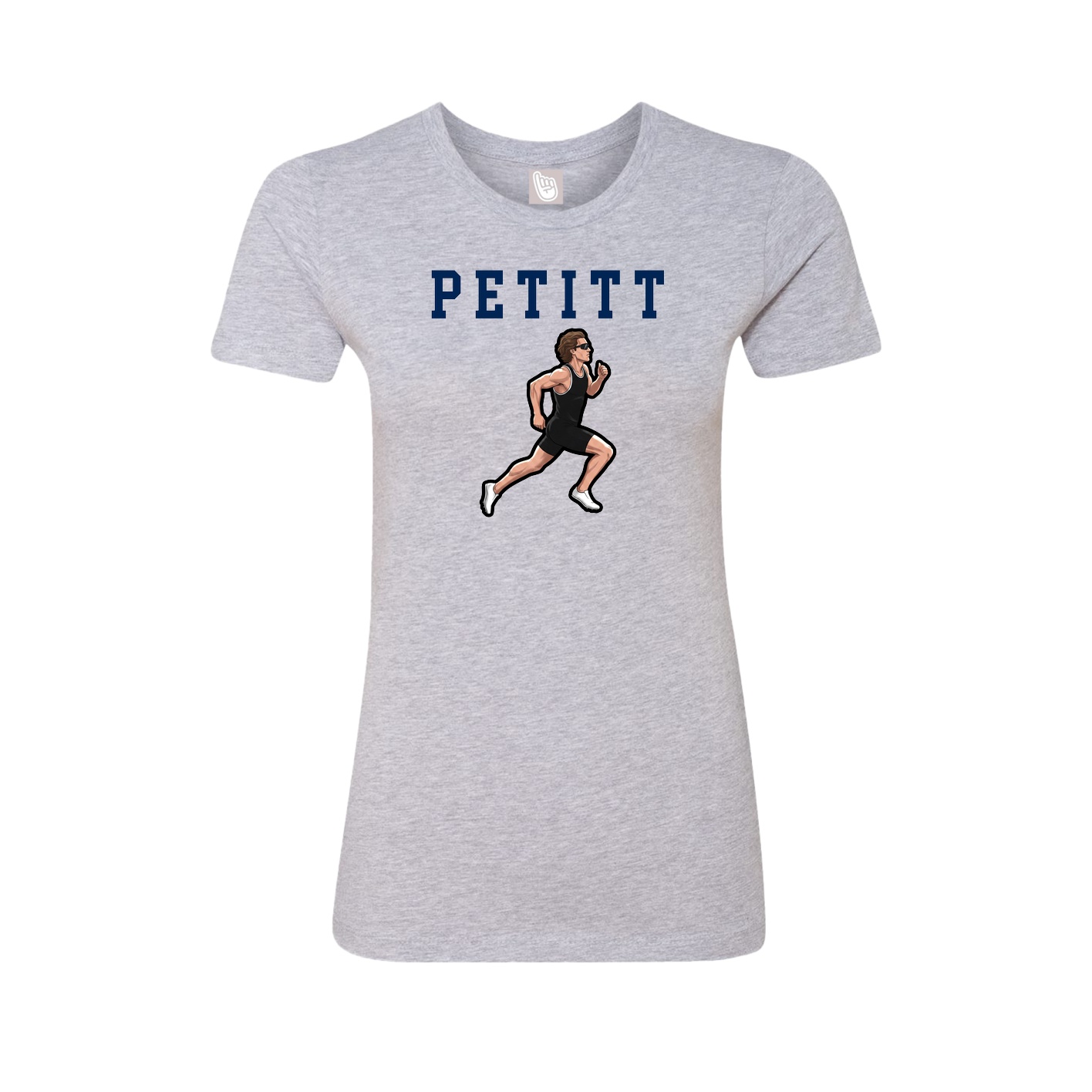 Fitted Women's Tee — Shirsey in Grey