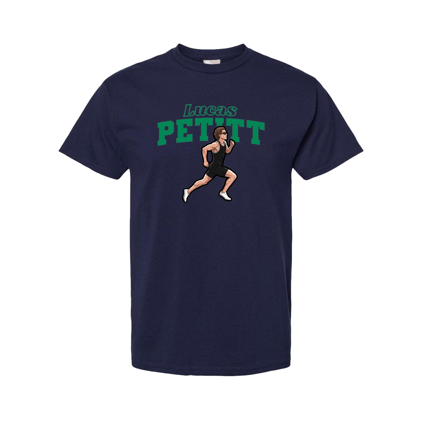 Tee — Name Arch in Navy