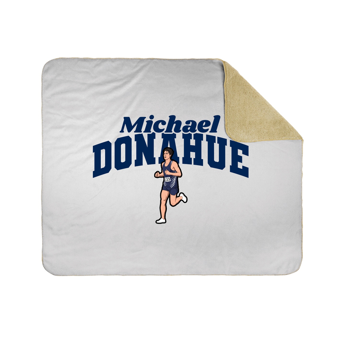 Throw Blanket — Signature Arch in White