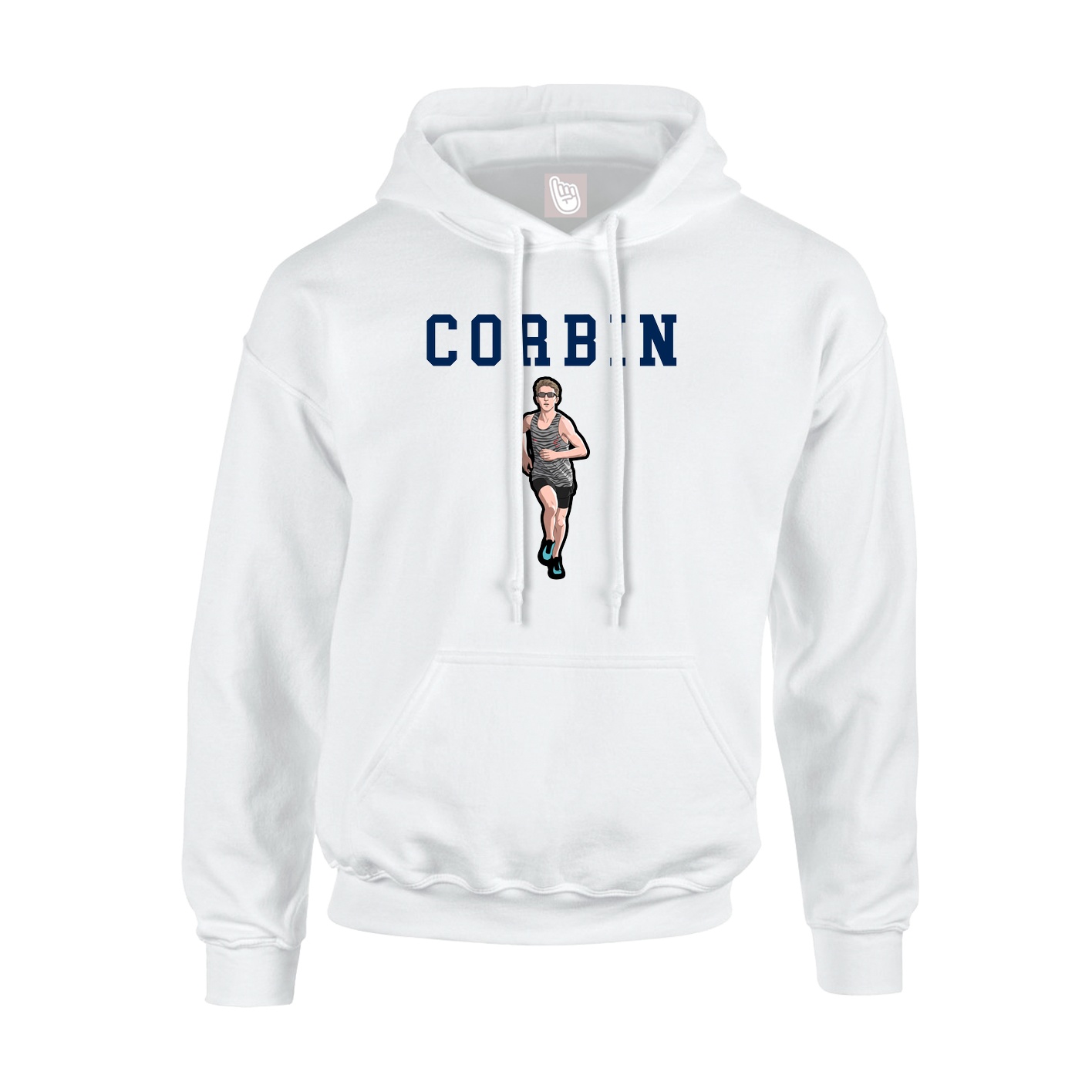 Youth Hoodie — Shirsey in White