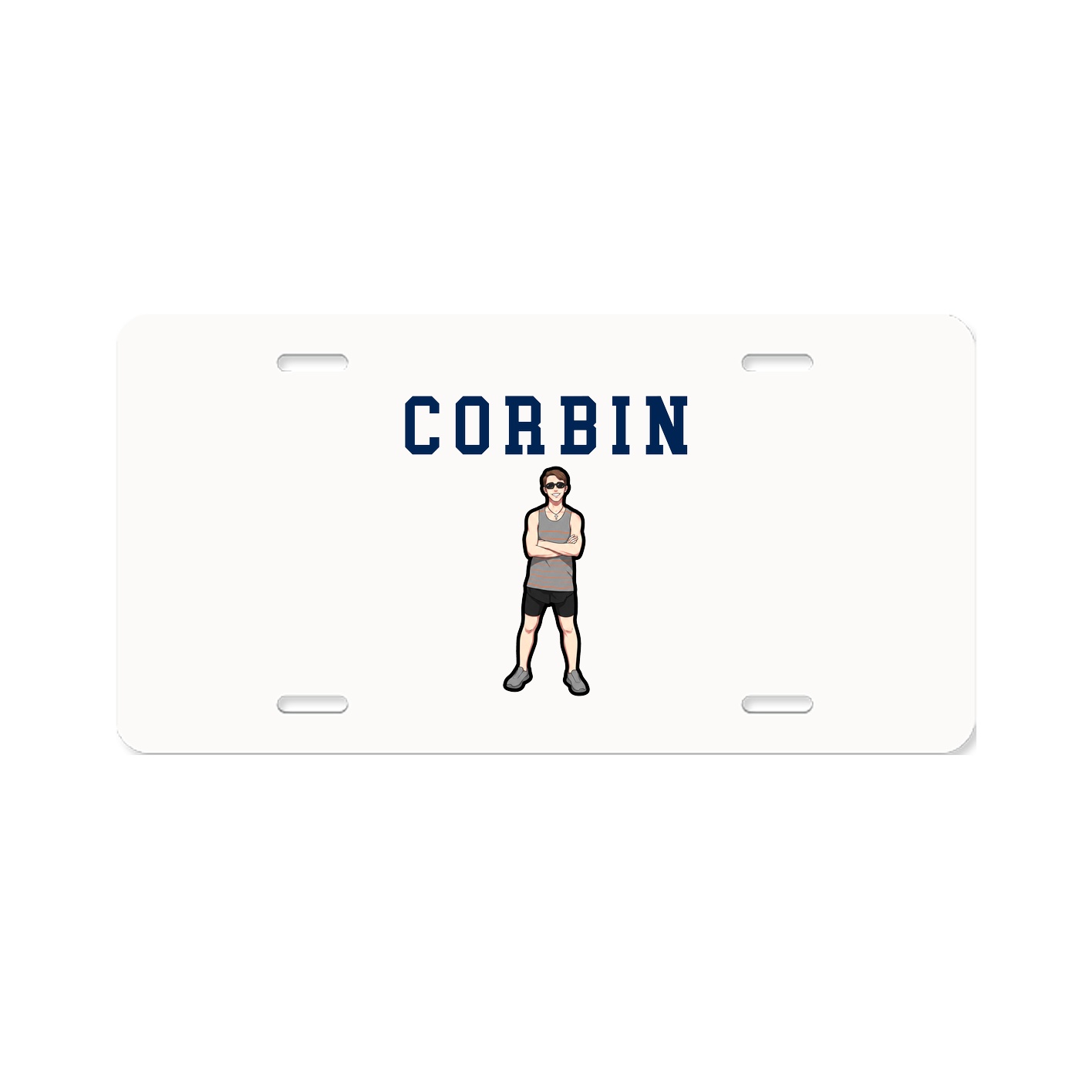 License Plate — Shirsey in Classic
