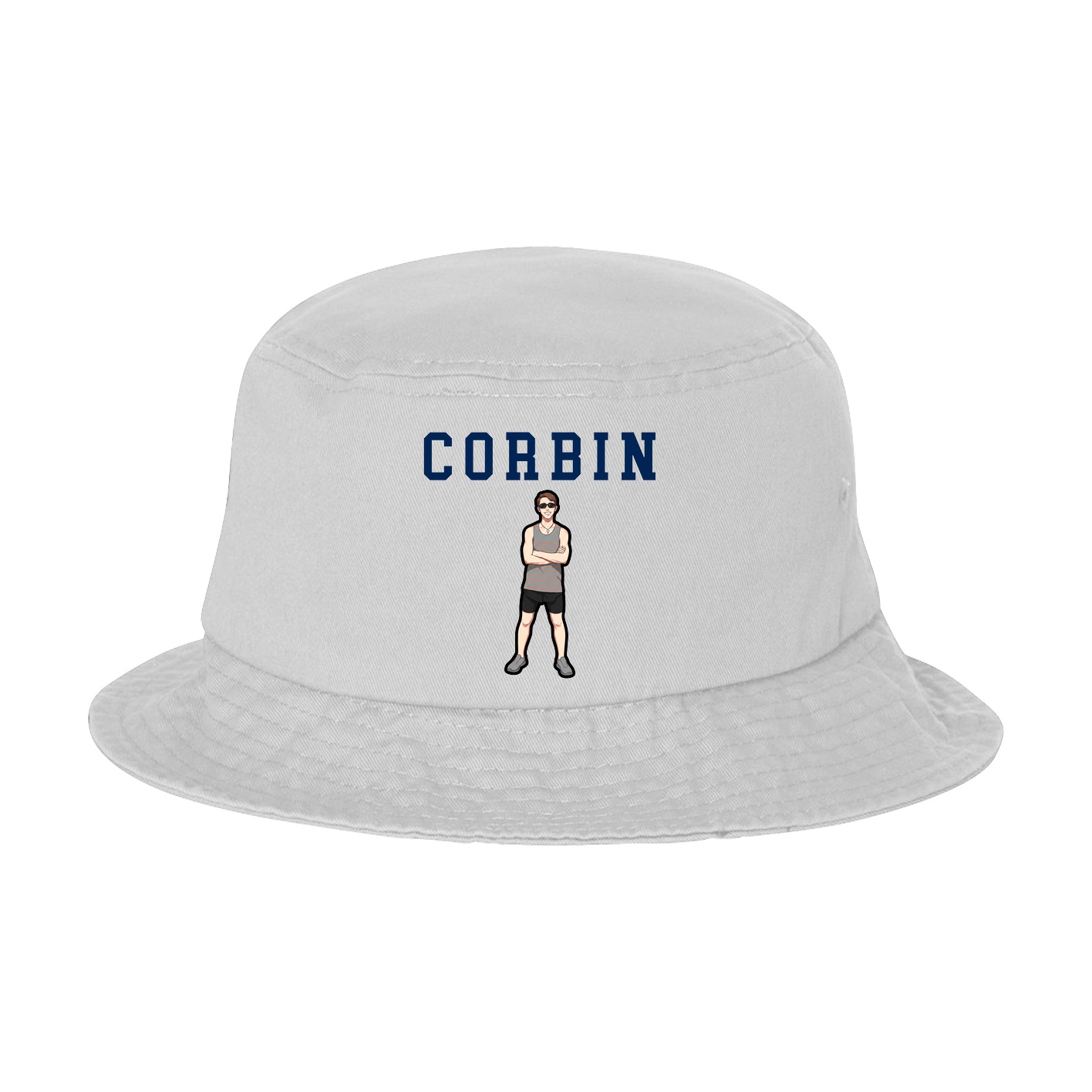 Bucket Cap — Shirsey in White