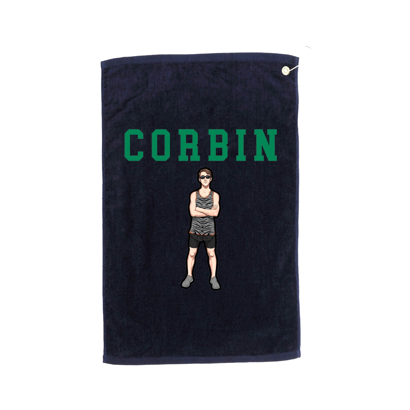 Golf Towel — Shirsey in Navy