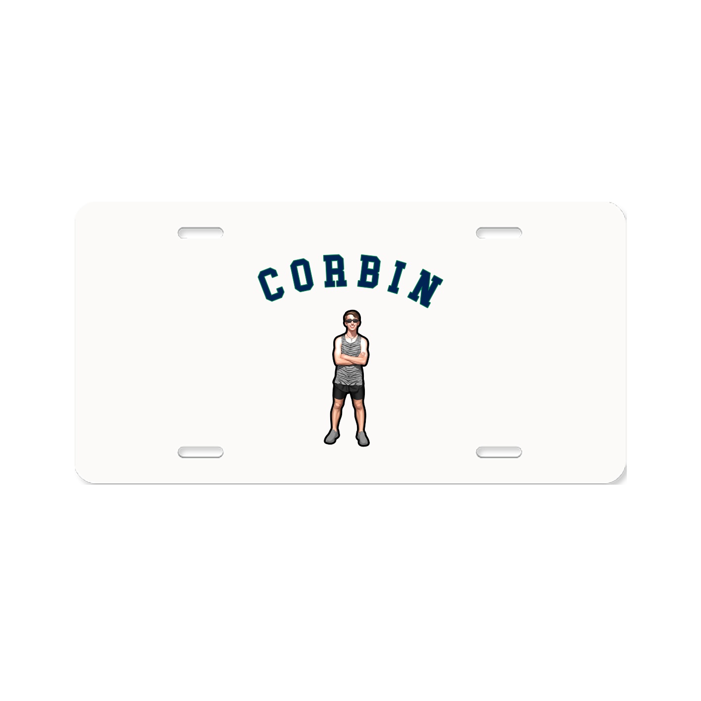 License Plate — Shirsey Arch in Classic