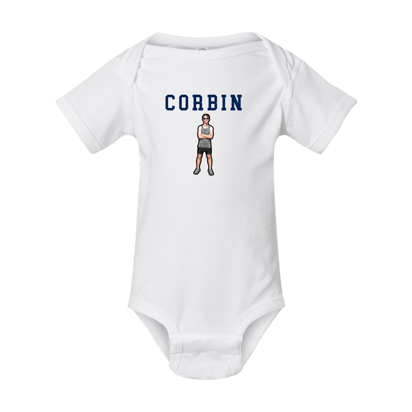 Baby Onesie — Shirsey in White