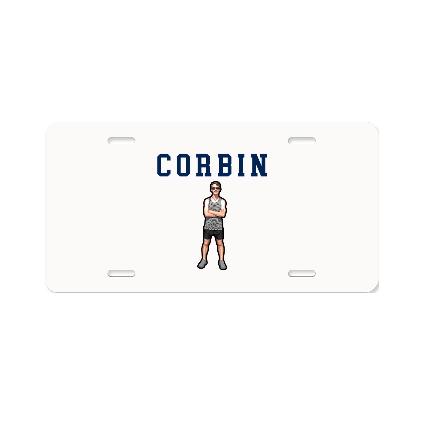 License Plate — Shirsey in Classic